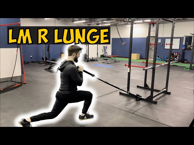 How to do the Landmine Reverse Lunge | 2 Minute Tutorials