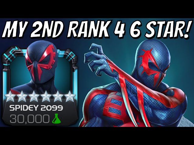 6 Star Rank 4 SPIDER-MAN 2099 Gameplay - 22+ ENDGAME BOSSES!! MAXIMUM SHOWCASE!!!