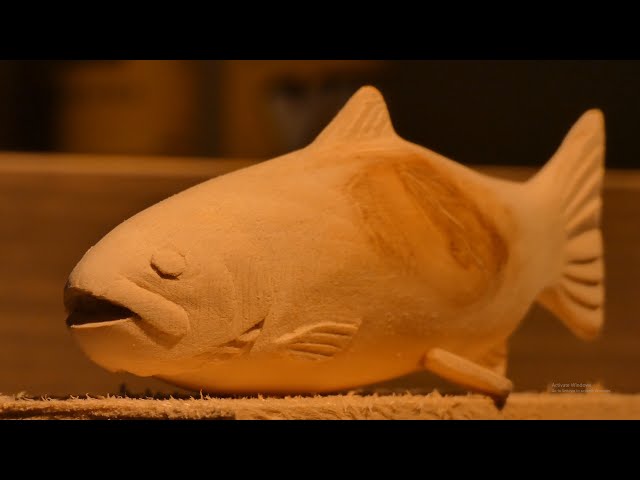1 Hour of Wood Carving ASMR - No talking - Sounds of Wood