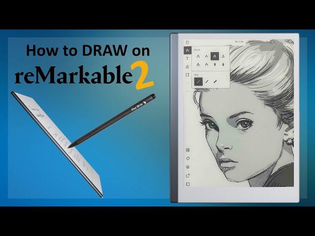 ✏️Remarkable 2 ARTISTS Deep Dive: A 20-Year Digital Artist's HOW TO GUIDE for E-Ink Drawing