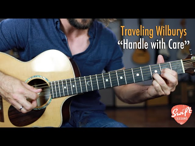 "Handle With Care" Rhythm Guitar Lesson - Traveling Wilburys