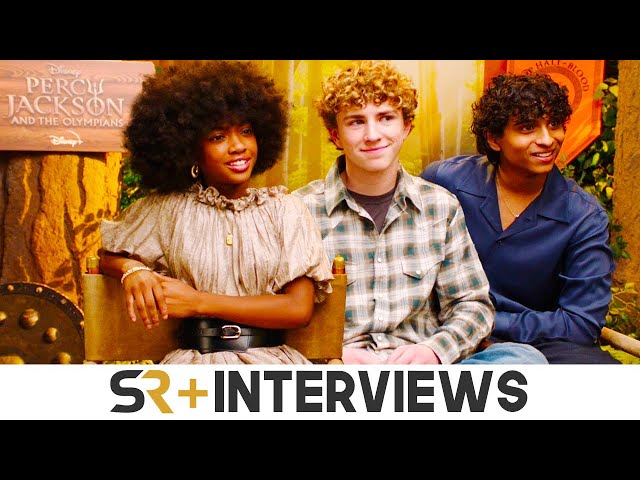 Percy Jackson And The Olympians Interview: Percy, Annabeth & Grover Actors On Their Favorite Books
