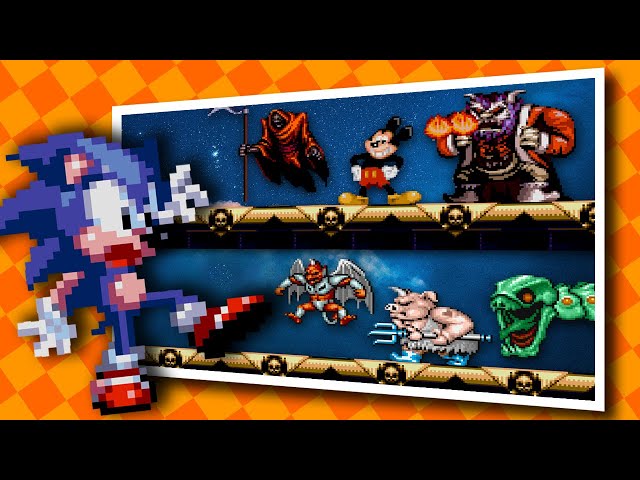 Sonic, but Mickey Mouse is a BOSS fight?! - Sonic 3 & Knuckles Rom Hack