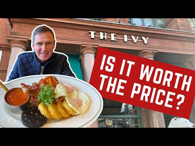 Reviewing a BREAKFAST at the IVY RESTAURANT in WIMBLEDON!