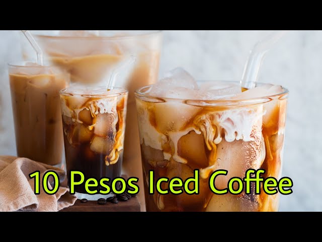 Iced Coffee  Halagang Sampong Piso!!! Quality