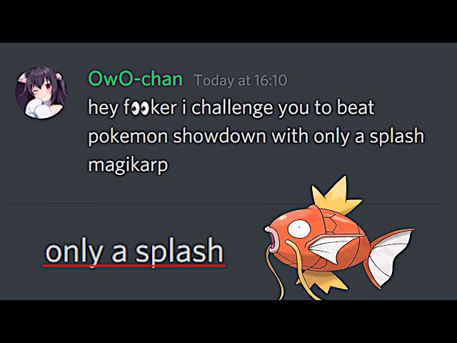 they challenged me to SWEEP with SPLASH ONLY MAGIKARP  |  Part 1