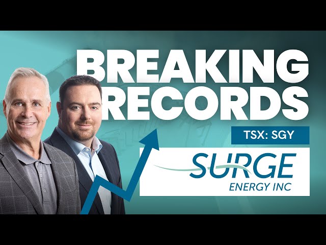 RECORD Annual Oil Production from Surge Energy!