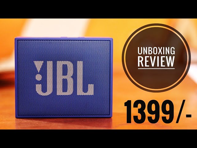 JBL GO Bluetooth Speaker Unboxing Amazon in Hindi ¦ Review ¦ Price ¦ Sound Test  Charging time Hindi