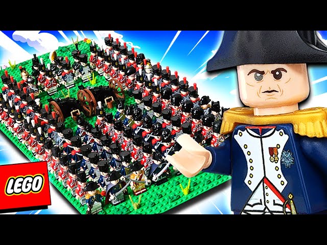 I built the Most Expensive LEGO Napoleonic Army... RARE + EXPENSIVE MINIFIGURES