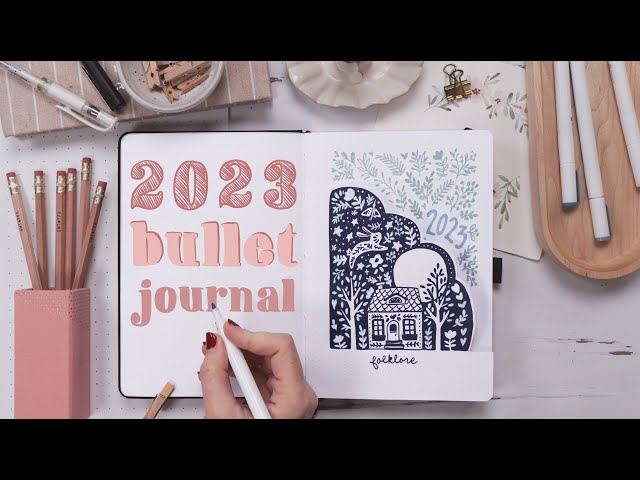 2023 Yearly Bullet Journal Setup | Bujo Ideas for Beginners