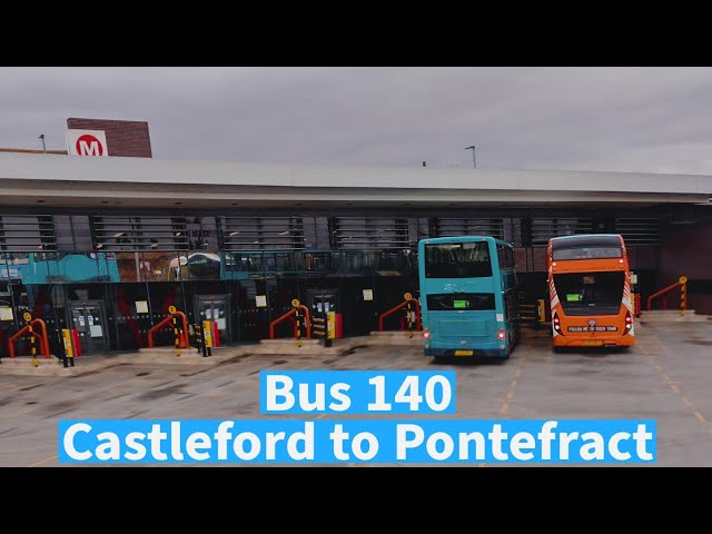 Bus 140 Castleford to Pontefract | May 2024