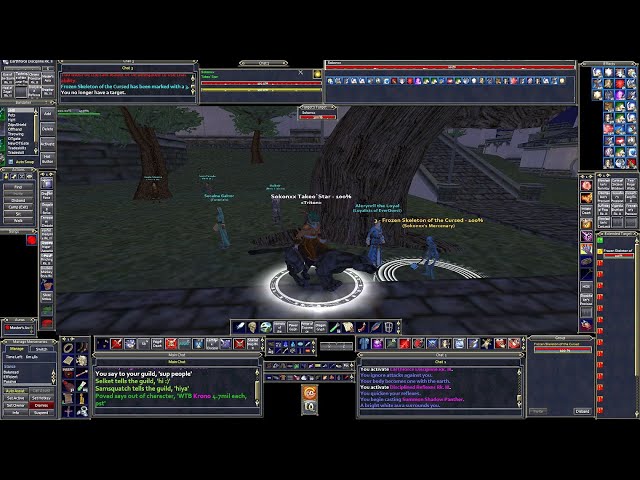 Everquest has the best UI, part 1/2 (My First EverQuest Video ever, too busy playing!)
