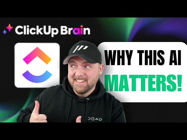 NEW ClickUp BRAIN AI Chatbot: Why it matters and how it's better than Notion's Q&A AI