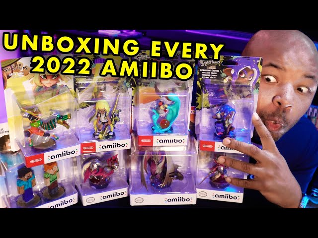 UNBOXING EVERY AMIIBO RELEASED IN 2022!!!
