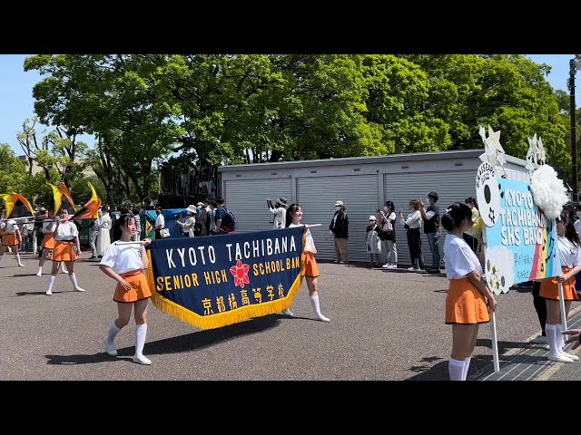 【4K】ブラスエキスポ2022パレード 京都橘高等学校吹奏楽部 Kyoto Tachibana SHS Band