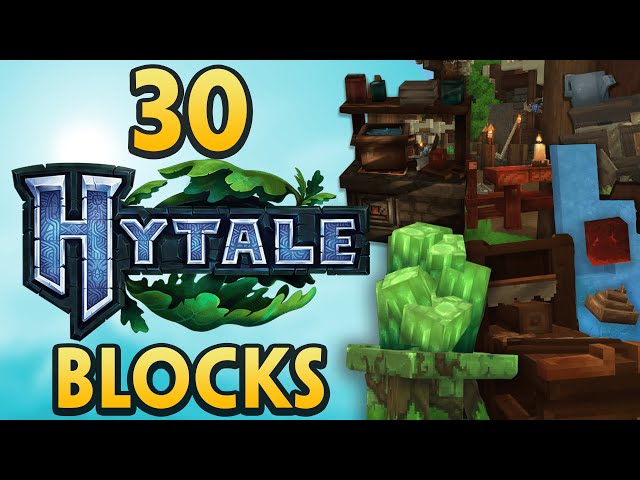 30 Hytale BLOCKS That Will Impact GAMEPLAY | Development Circle