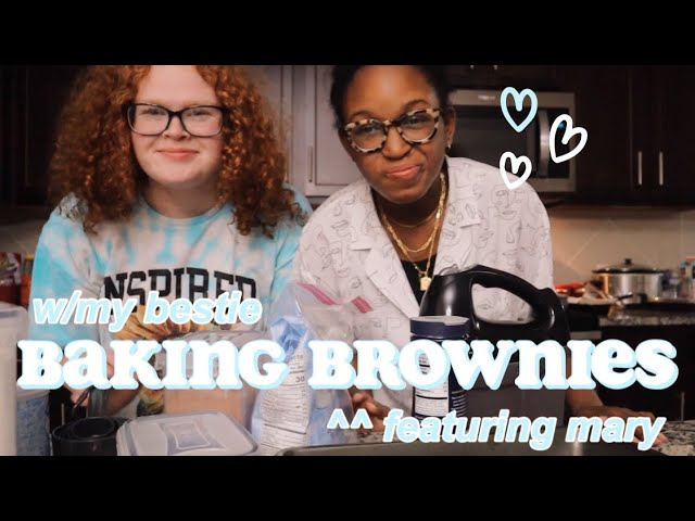 baking brownies ft mary ♡