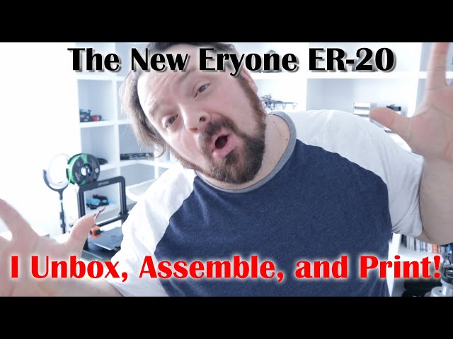 I Unbox and Review The NEW Eryone ER-20 3D Printer!