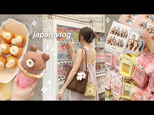 JAPAN VLOG 🧸🍥 tokyo diaries, shopping in harajuku, sanrio store, sushi class, the Lost Luggage Saga