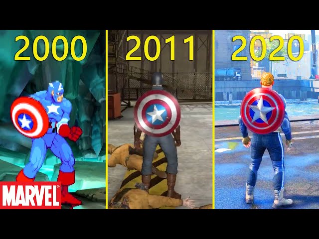 Evolution Of Captain America In Games 2000-2020
