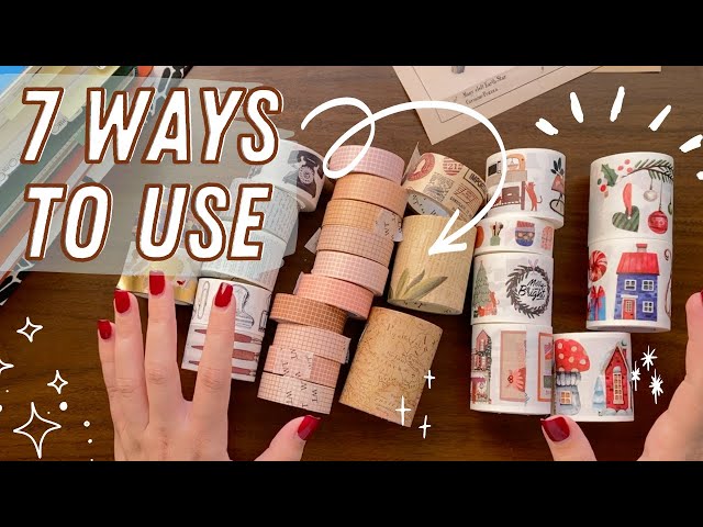 You can do more with Washi Tape than you think.