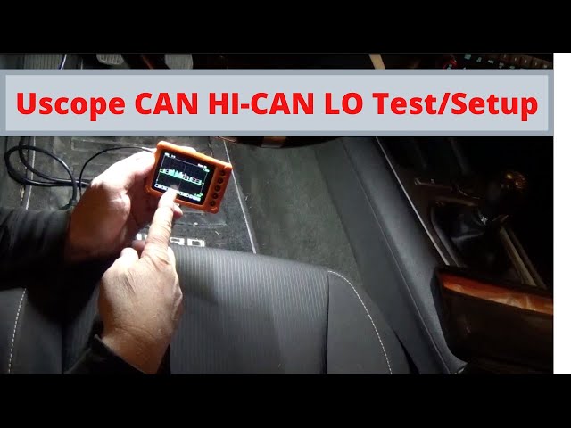 Uscope CAN HI-CAN LO Test/Setup