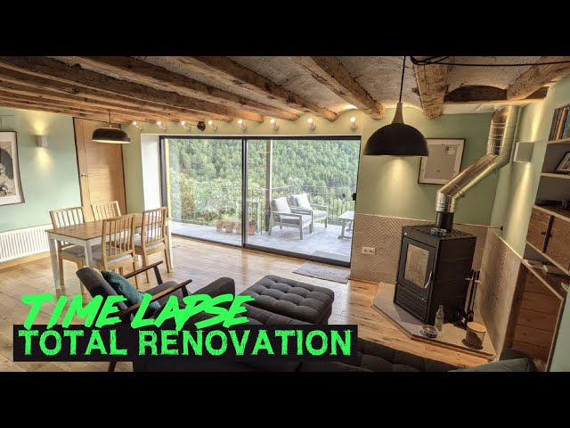 TIME LAPSE - 365 DAYS OF DIY RENOVATION // Total Wreck to Beautiful Home!