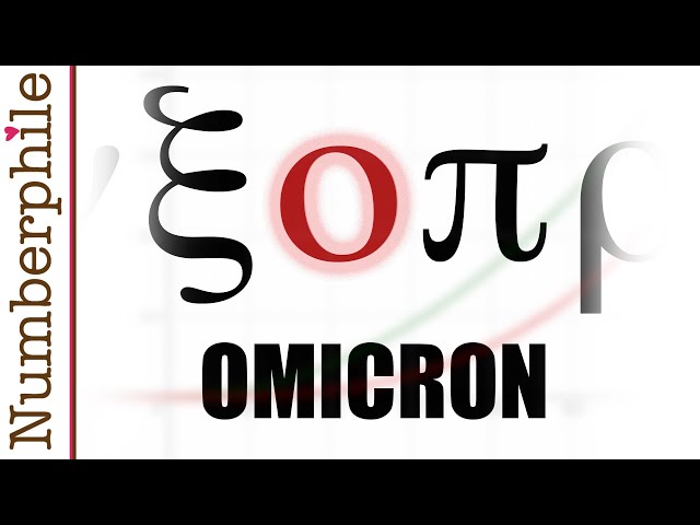 Omicron (the symbol) in Mathematics  - Numberphile
