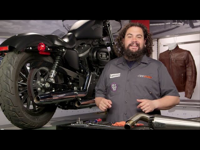 How To Install a Full System Exhaust for Harley at RevZilla.com