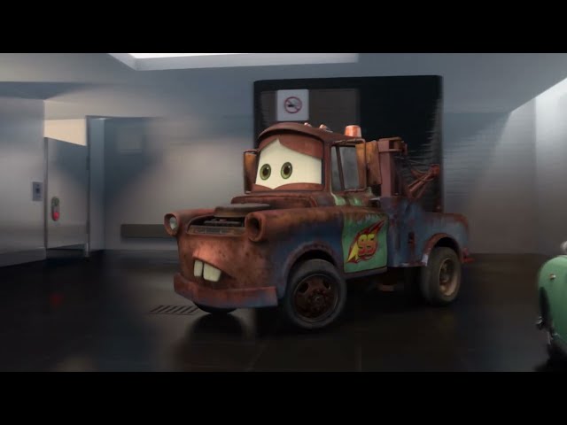 Mater vs Japanese Toilet | Cars 2 | Disney Kids