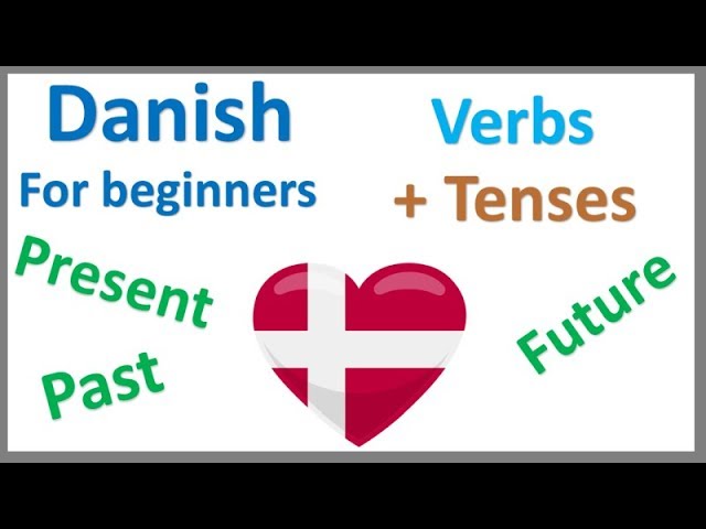 Danish Verbs | Present, Past & Future Tense| Learn by Example