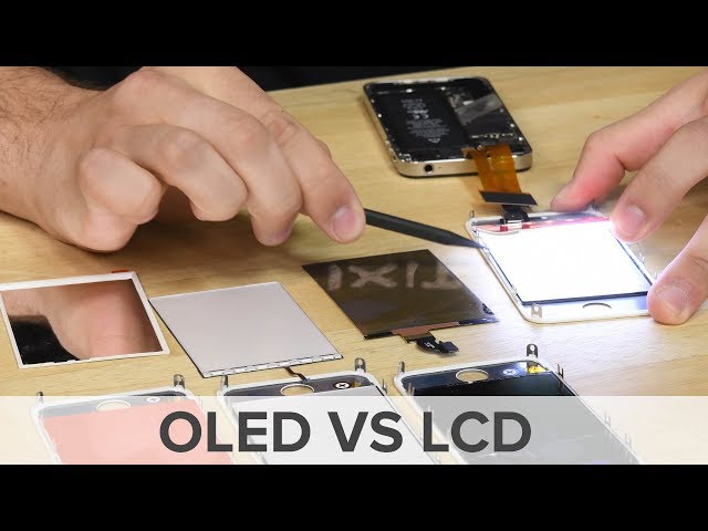 OLED vs LCD: Smartphone Display Teardown and Comparison