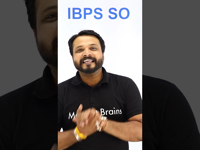 IBPS SO Vacancy 2022 Out | Important Update About IBPS SO Exam #Shorts #magnetbrainsbanking