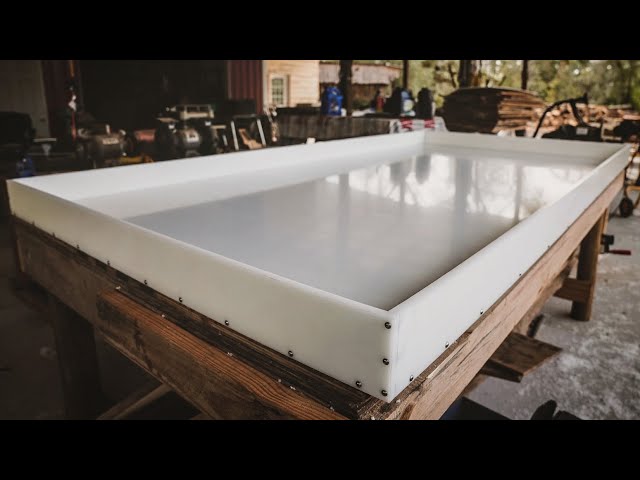 How To Make A Reusable HDPE Epoxy Resin Table Mold