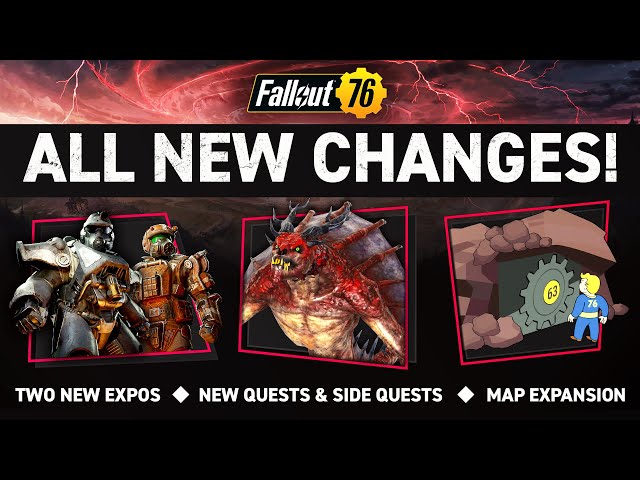 ALL Expected Changes coming to Fallout 76!