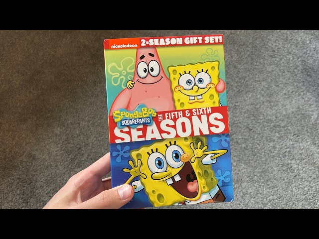 SpongeBob SquarePants: Seasons 5 - 6 DVD Unboxing New 2-Season Gift Set