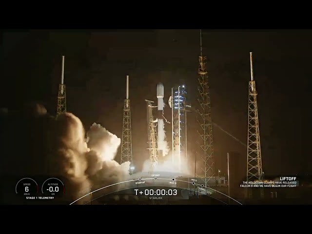 LIFTOFF! SpaceX Starlink 8-5