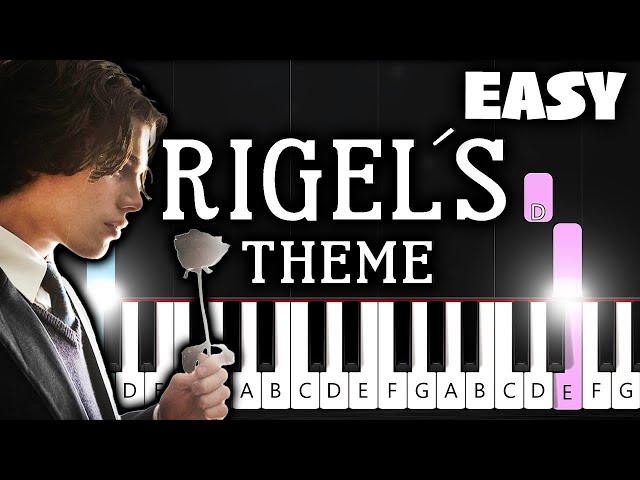 Rigel's Theme (The Tearsmith) - EASY Piano Tutorial