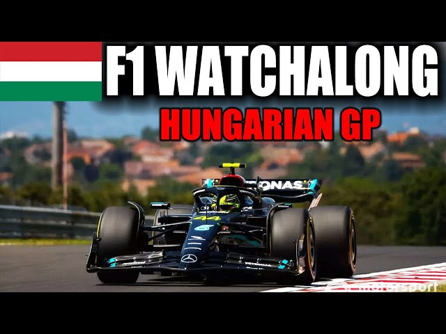 🔴 F1 Watchalong - Hungarian GP Race - Can Lewis Beat Max??