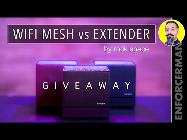 Slow WiFi problem? Why you should consider a Mesh WiFi! Review & Giveaway (Rock Space)