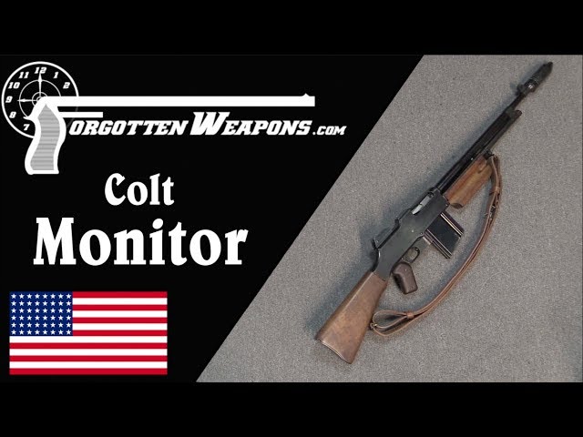 Colt Monitor: The First Official FBI Fighting Rifle