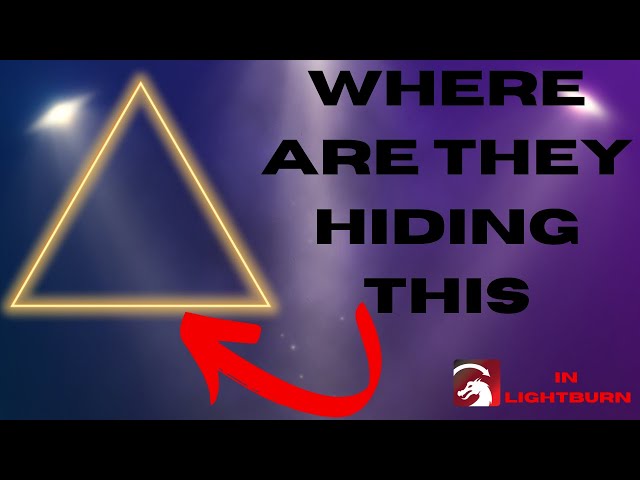 How To Draw A Triangle In Lightburn