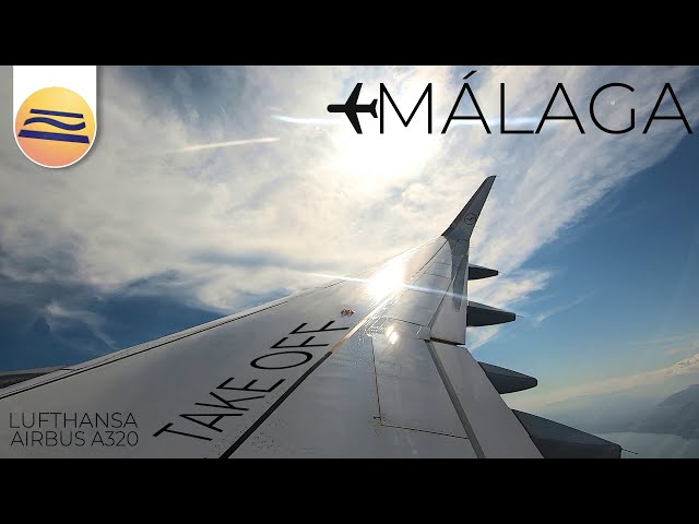 Take Off ✈ Málaga Airport | Andalusia | Spain