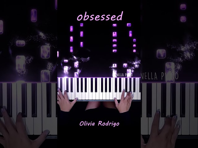 Olivia Rodrigo - obsessed Piano Cover #obsessed #PianellaPianoShorts