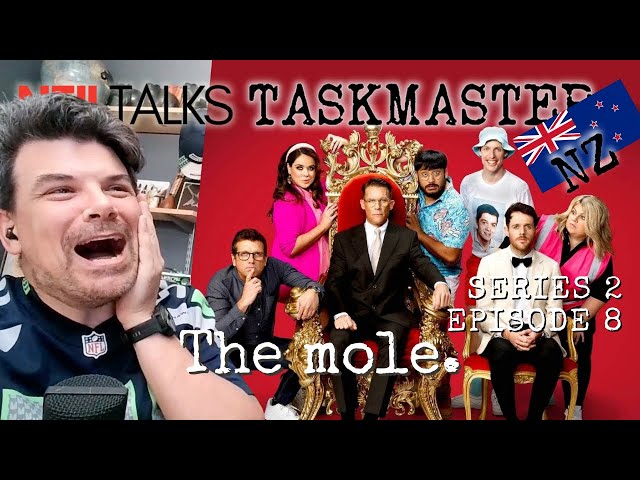 A Canadian watches Taskmaster NZ!  Series 2 - Episode 8 Reaction (time travel and the balloon mole)