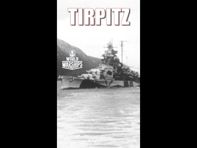 Tirpitz ww2 Naval History #shorts #worldofwarships #warships #navalhistory #ww2 #history #short