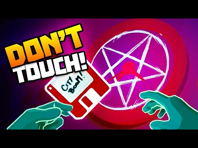 I HAVE THE SECRET DESTRUCTION DISK! - Please, Don't Touch Anything 3D - VR HTC Vive Pro Gameplay
