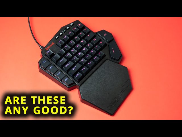 Are One-Handed Keyboards Worth It?? (Redragon K585) #Shorts