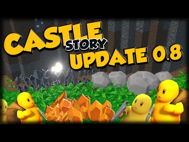 Castle Story Update 0.8 - Recursos, Movimento e Combate Novo!