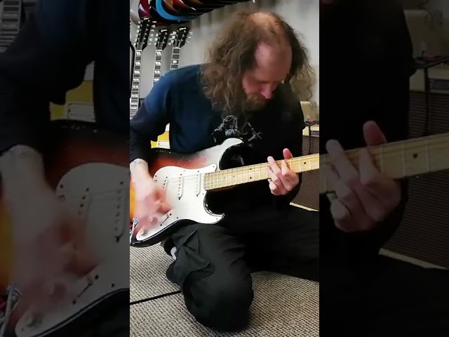 Playing A 1959 Fender Stratocaster